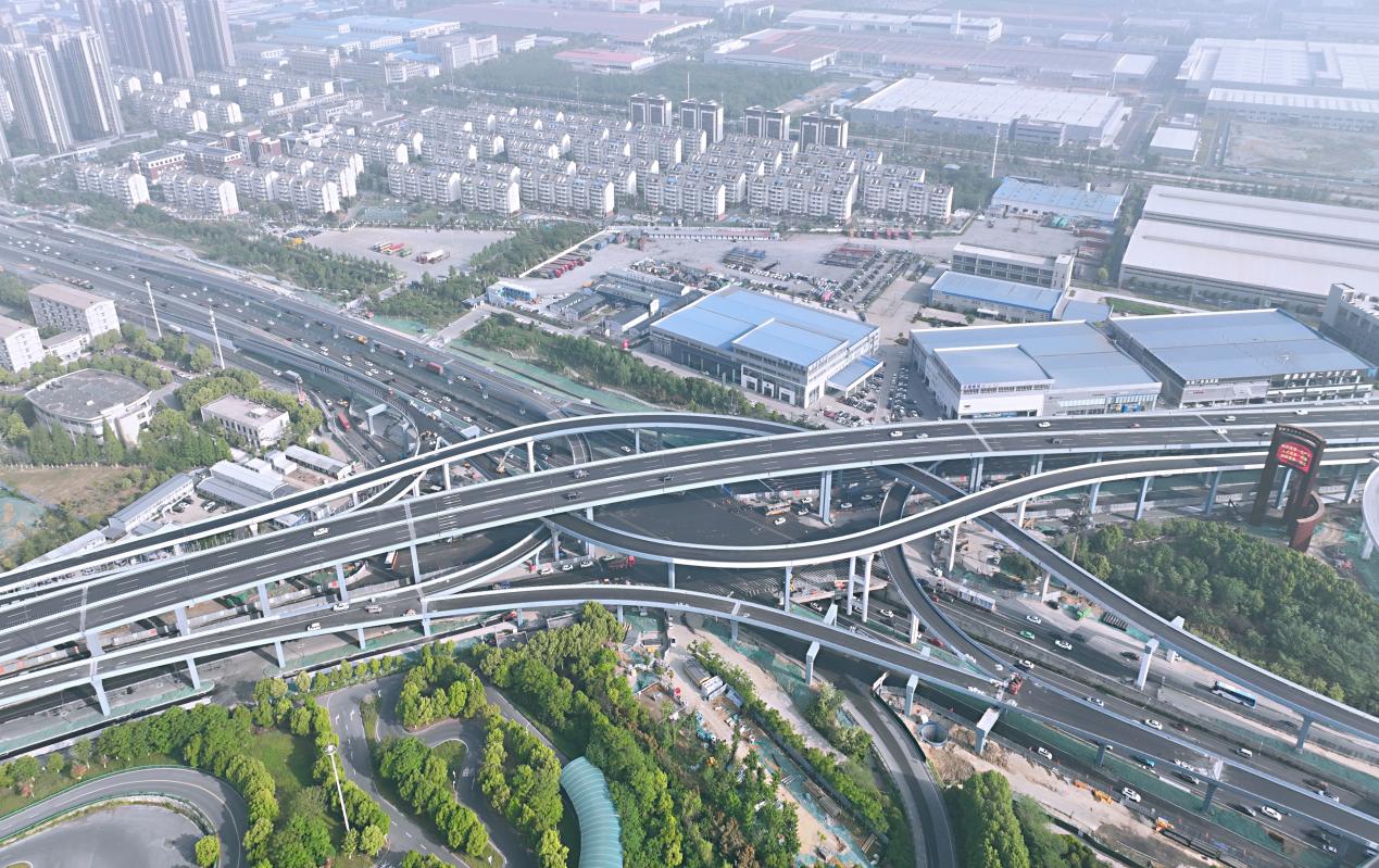 安徽路橋宿松路項目。安徽建工集團供圖